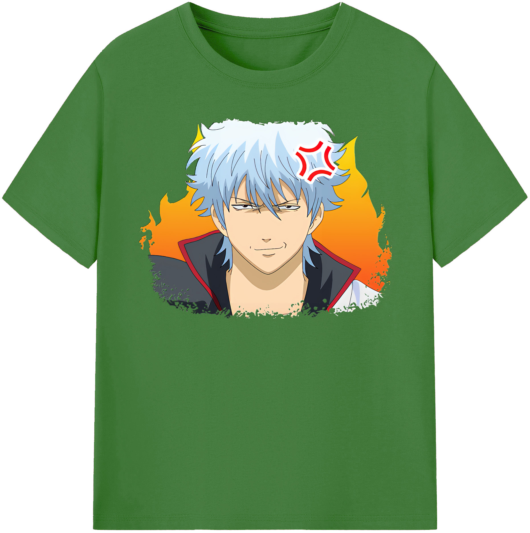 （画像用） ぎんたま 坂田銀時（さかたぎんとき） 神楽 志村新八（しむら しんぱち） GINTAMA Sakata Gintoki Kagura Shimura Shinpachi レディースカジュアルプリントTシャツ（綿100％）